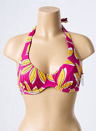Sutien de costum de baie elasticitate sutien cupe întregi cu decolteu înalt violet AUBADE femme