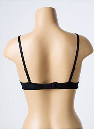 Sutien efect material satinat sutien cupe întregi cu decolteu înalt negru AUBADE femeie