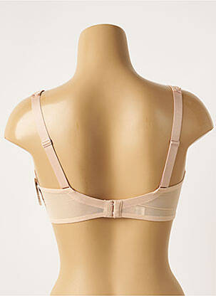 Sutien efect material satinat top sutien modelat roz AUBADE femeie