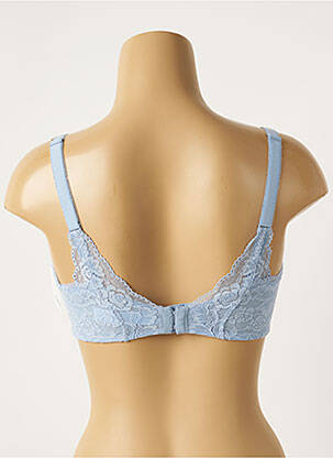 Sutien efect material satinat top sutien modelat albastru AUBADE femeie