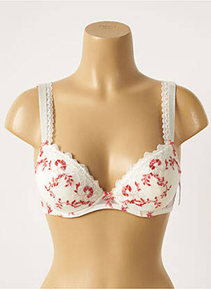 Sutien bretea multi poziție top sutien push-up bej AUBADE femeie