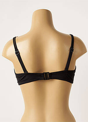Sutien de costum de baie elasticitate top sutien modelat negru BELCOR femeie