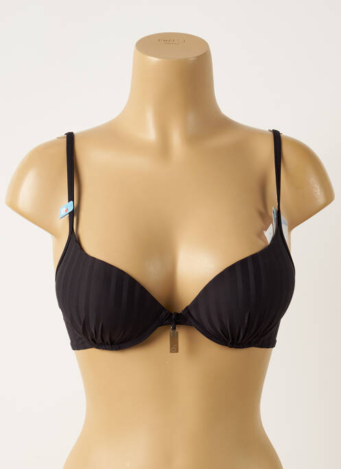 Sutien de costum de baie negru CHERRY BEACH femeie