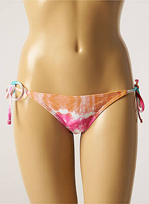 Chiloți de baie efect material satinat bikini roz BARTS femeie