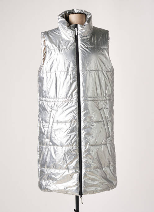 Geacă matlasată gri CREAM femeie