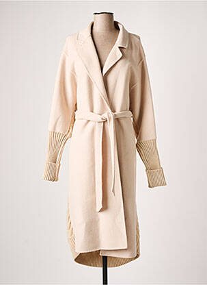 Palton lung bej DIXIE femeie