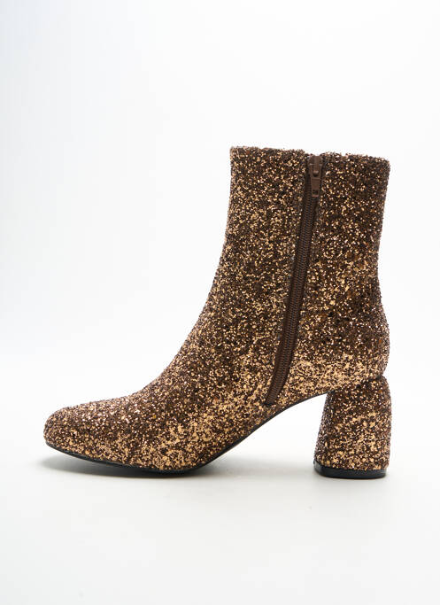 Botine/Ghete galben VANESSA WU femeie