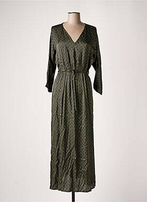 Rochie lungă verde GRACE & MILA femeie