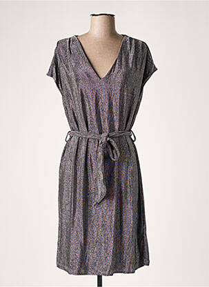 Rochie midi gri GRACE & MILA femeie