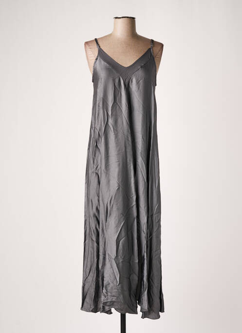 Rochie midi gri DIXIE femeie