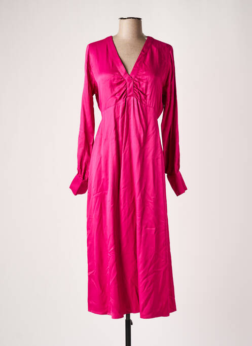 Rochie midi violet ANGE femeie