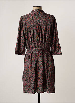 Rochie scurtă mâneci 3/4 mâneci 3/4 negru GRACE & MILA femeie