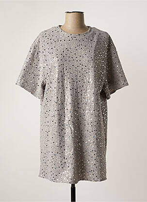 Rochie scurtă gri VERA & LUCY femeie