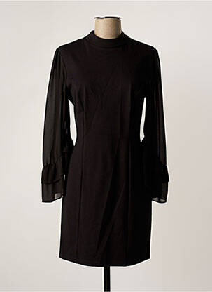 Rochie midi mâneci lungi mâneci lungi negru FRACOMINA femeie