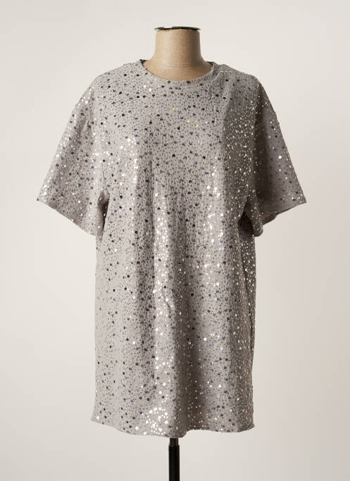 Rochie scurtă gri VERA & LUCY femeie