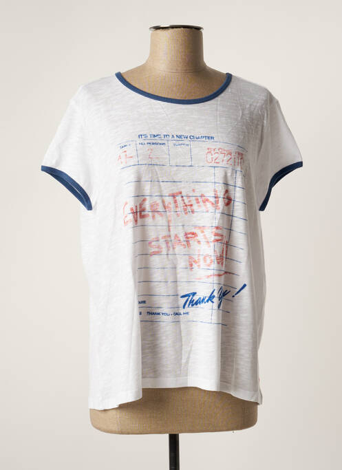 Tricou alb ONE TEE femeie