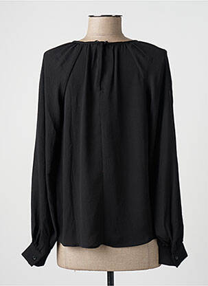 Bluză ușoară și transparentă mâneci lungi negru VERO MODA femeie