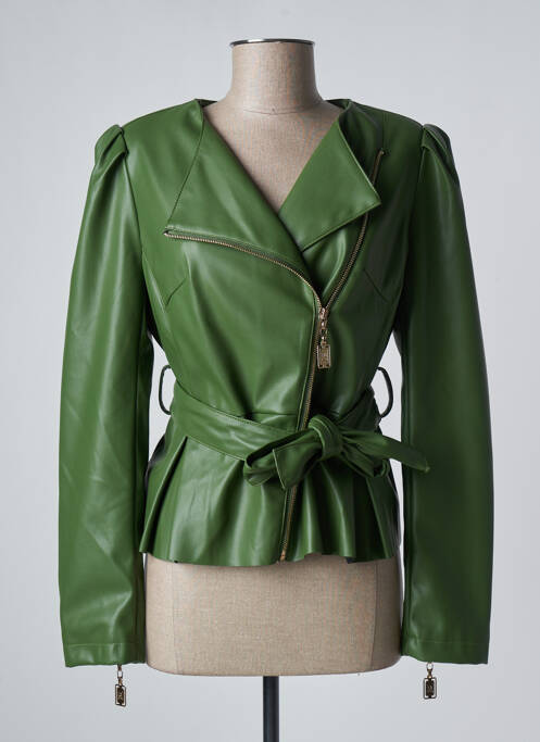 Geci din piele ecologică verde RELISH femeie