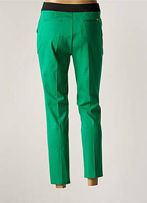 Pantalon 7/8 elasticitate mărime normală verde FRACOMINA femeie