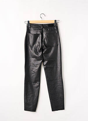 Pantalon 7/8 talie înaltă talie înaltă negru ONLY femeie