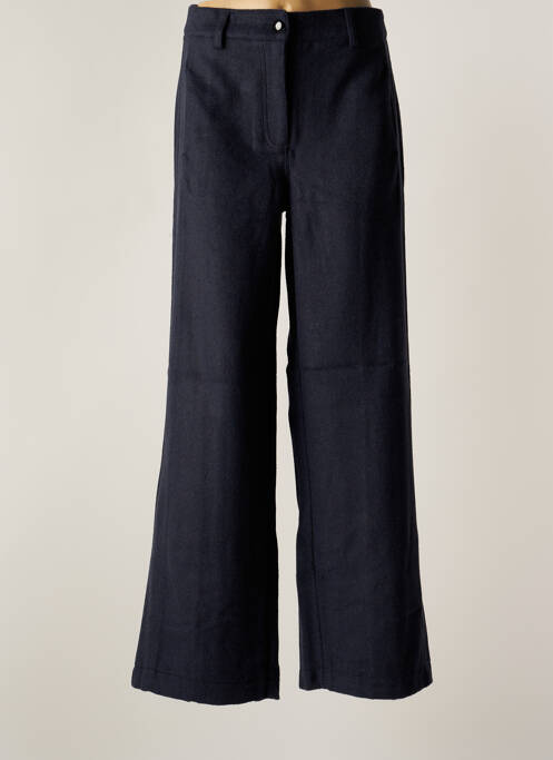 Pantalon larg albastru PIECES femeie