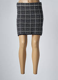 Fustă scurtă croială dreaptă negru VERO MODA femeie
