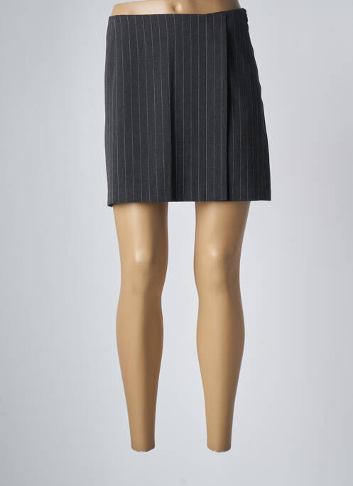 Fustă scurtă gri ONLY femeie