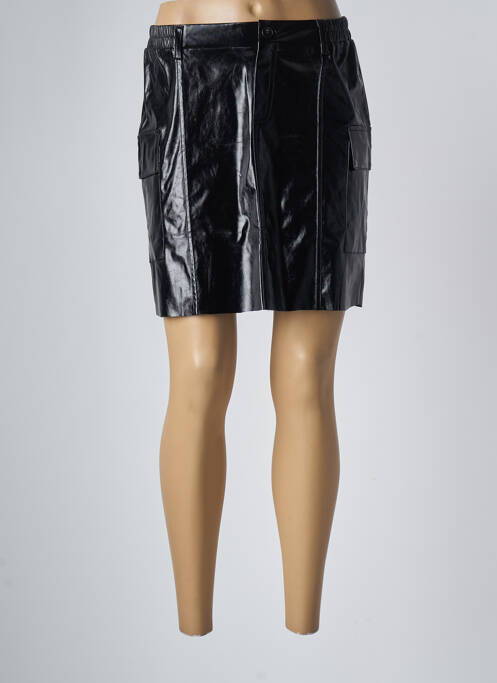 Fustă scurtă negru ANGE femeie