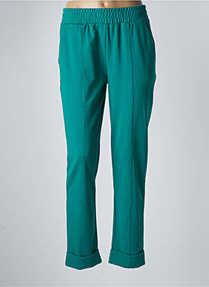 Pantalon chino verde ICHI femeie
