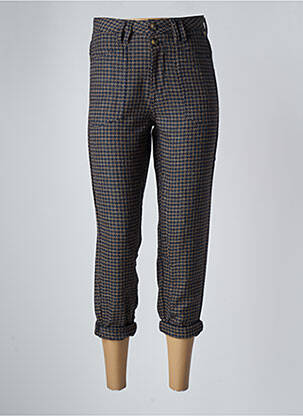 Pantalon 7/8 elasticitate mărime normală albastru FREEMAN T.PORTER femeie