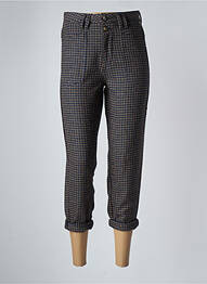 Pantalon 7/8 elasticitate mărime normală albastru FREEMAN T.PORTER femme