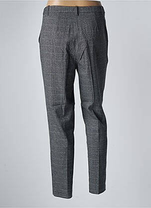 Pantalon slim țesătură poplin gri VERO MODA femeie