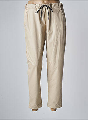 Pantalon slim bej ADILYNN femeie