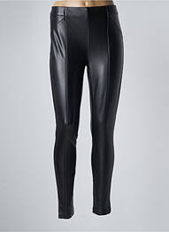 Colant țesătură imitație de piele negru ONLY femeie