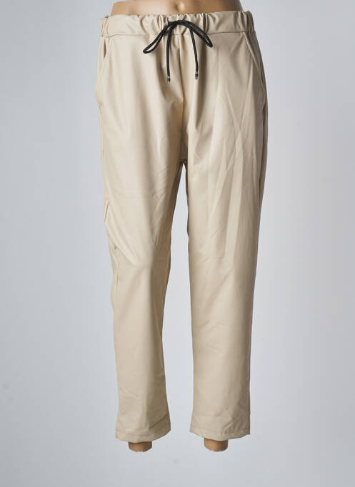 Pantalon slim bej ADILYNN femeie