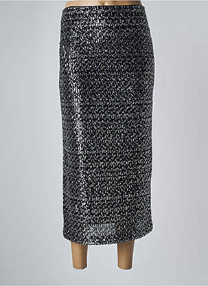 Fustă midi negru IMPERIAL femeie