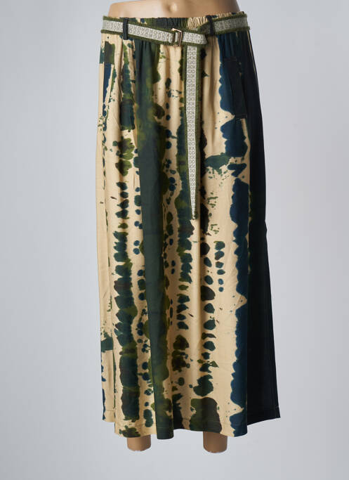 Fustă midi verde LA PETITE FRANCAISE femeie