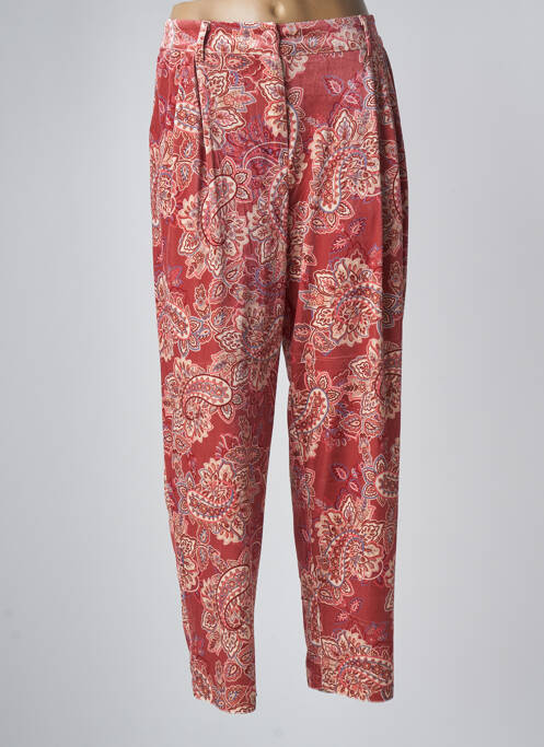 Pantalon drept portocaliu MOLLY BRACKEN femeie