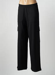 Pantalon cargo talie elastică mărime normală negru LTB femeie