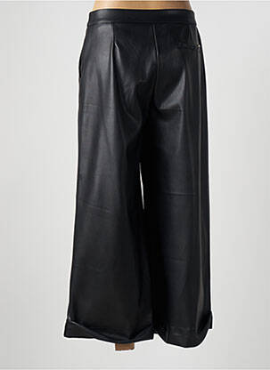 Pantalon trei sferturi talie înaltă talie înaltă negru FRACOMINA femeie
