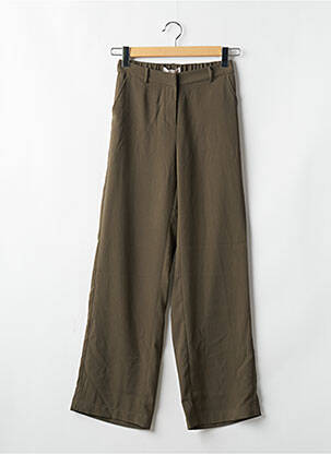 Pantalon larg verde CREAM femeie