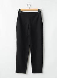 Pantalon drept elasticitate mărime normală negru PIECES femeie