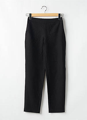 Pantalon drept negru PIECES femeie