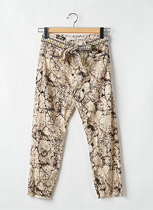 Pantalon slim bej PLEASE femeie