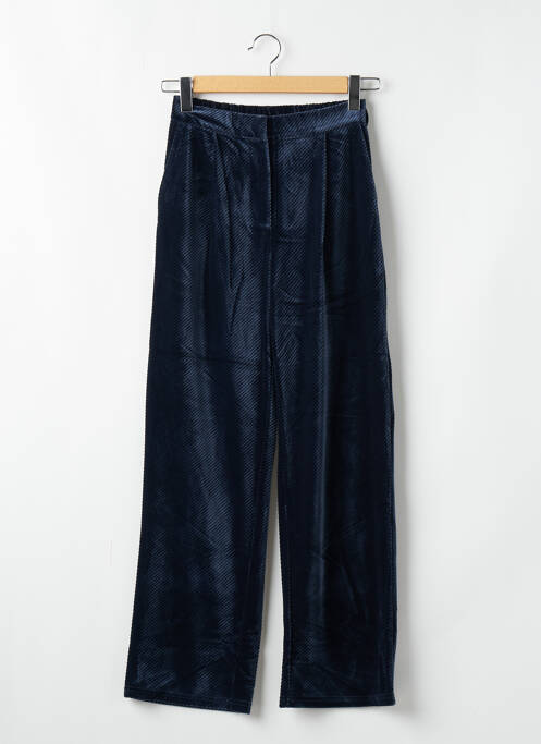 Pantalon larg albastru MOLLY BRACKEN femeie