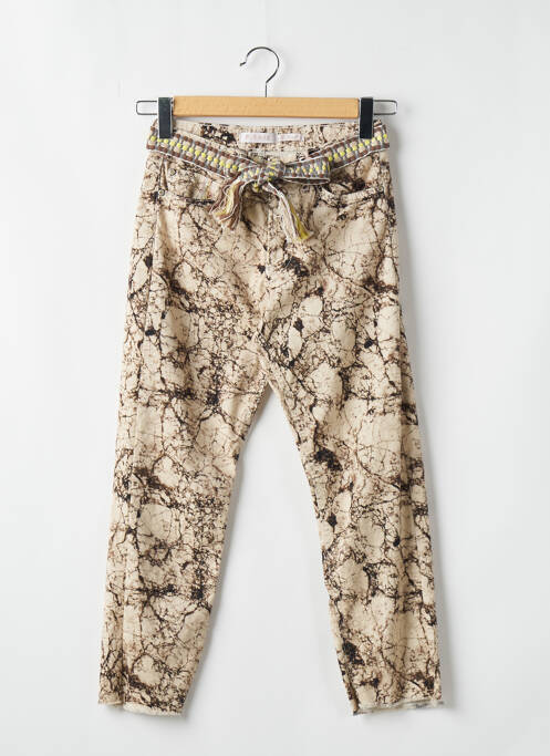 Pantalon slim bej PLEASE femeie