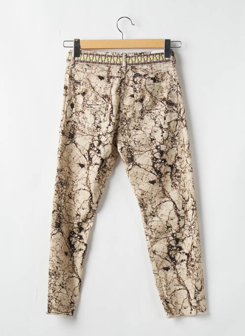 Pantalon slim bej PLEASE femeie