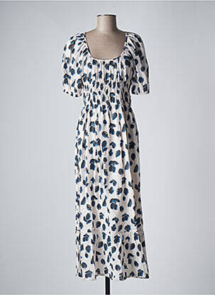 Rochie lungă albastru COMPAÑIA FANTASTICA femeie