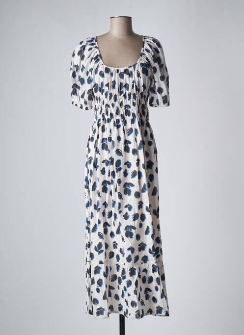 Rochie lungă albastru COMPAÑIA FANTASTICA femeie