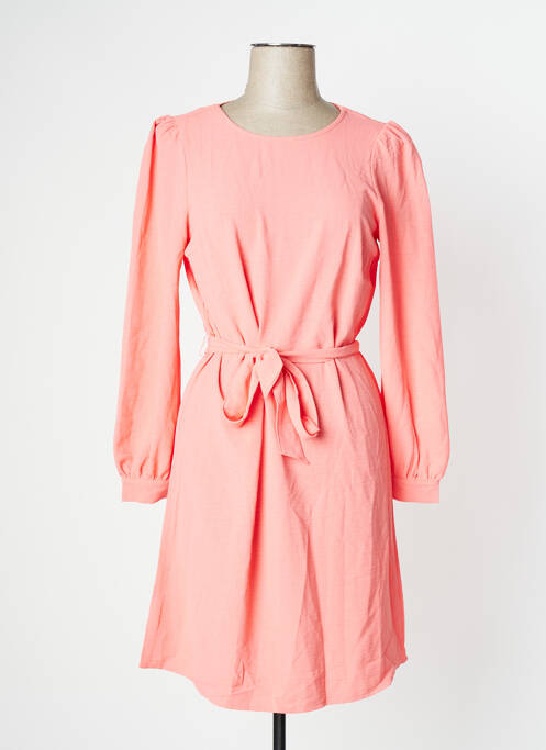 Rochie midi roz VERO MODA femeie